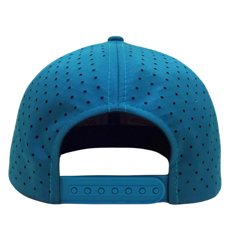High Quality Embroidered Logo Snapback Caps Vietnam Made Breathable Cut Holes Gorras Hip Hop Casual Hat For Casual Promotion L01 6