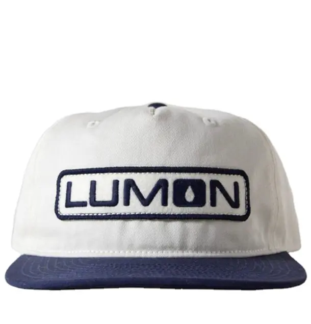 High Quality Embroidered Logo Snapback Caps Vietnam Made Two Tone Hat Adjustable For Men Women Casual Streetwear Promotion L01 2