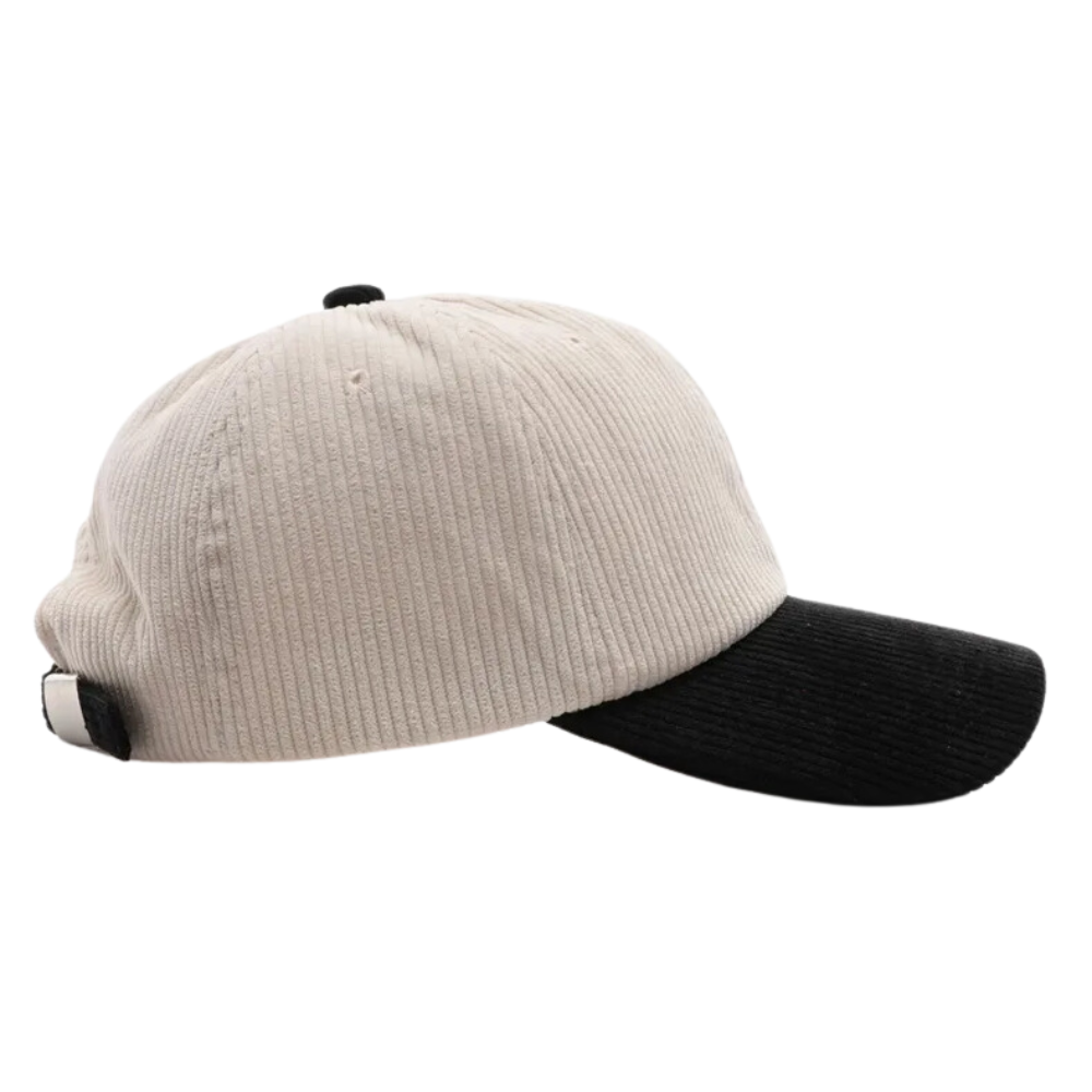 High Quality Embroidery Vintage Two Tone Baseball Cap 6 Panel Gorras Adjustable Silver Buckle Custom For Team All Ages Wholesale 4