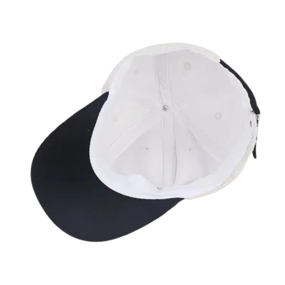 High Quality Embroidery Vintage Two Tone Baseball Cap 6 Panel Gorras Adjustable Silver Buckle Custom For Team All Ages Wholesale 5