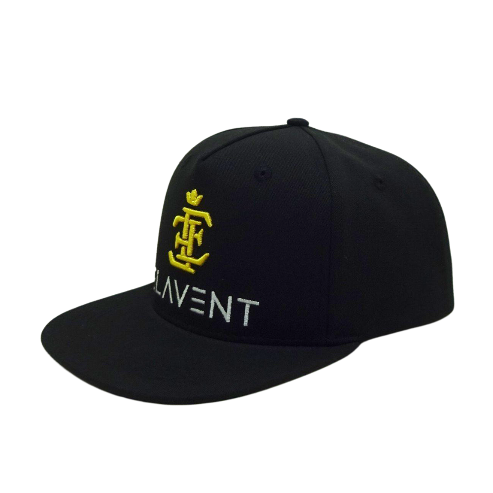 High Quality Factory Design 5 Panel 2D Embroidery Printed Seam Tape Structured Snapback Cap Printed Seam Tapes Wholesale 3