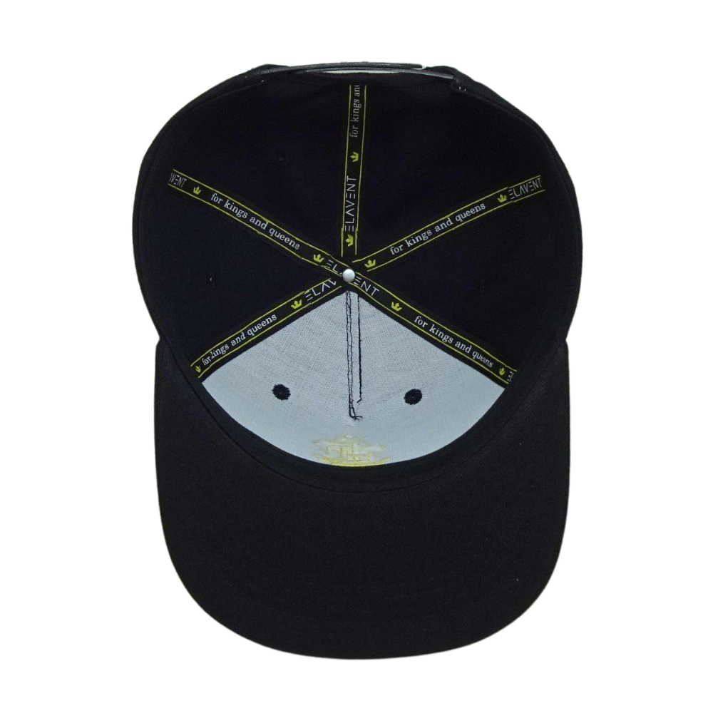 High Quality Factory Design 5 Panel 2D Embroidery Printed Seam Tape Structured Snapback Cap Printed Seam Tapes Wholesale 6
