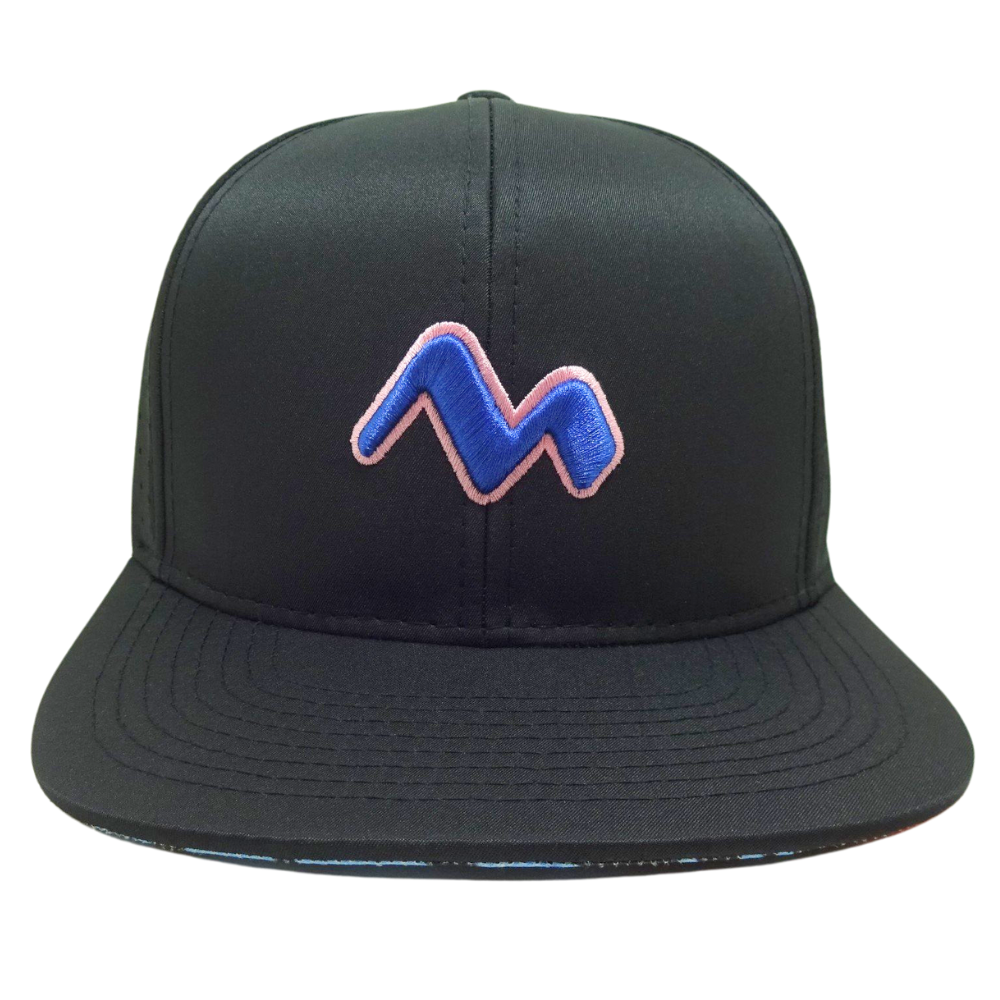 High Quality Factory Design Custom 2D 3D Embroidery Snapback Wide Flat Bill Multi Panel Hip Hop Caps for All Outdoor Activities 3