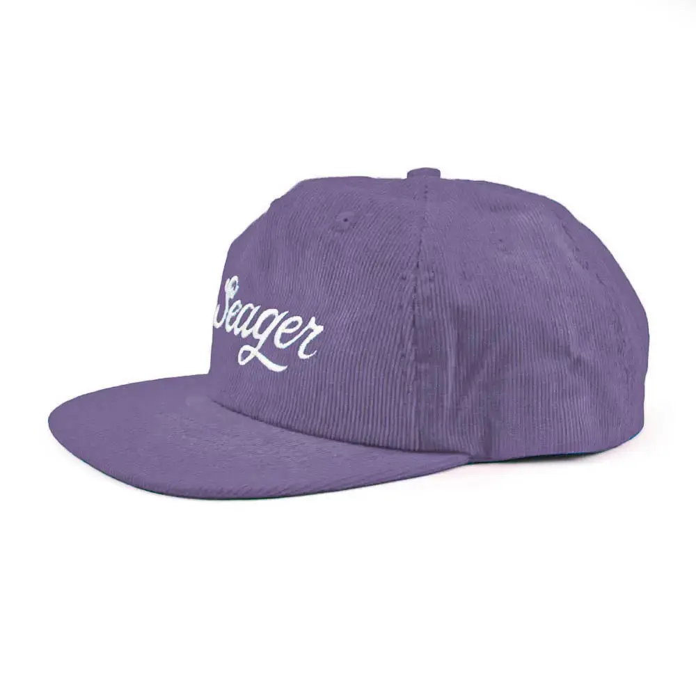High Quality Flat Visor Corduroy Snapback Cap with Custom Logo Wholesale Promotional Sports Cap Adults Size Hiphop Snapback Cap 2