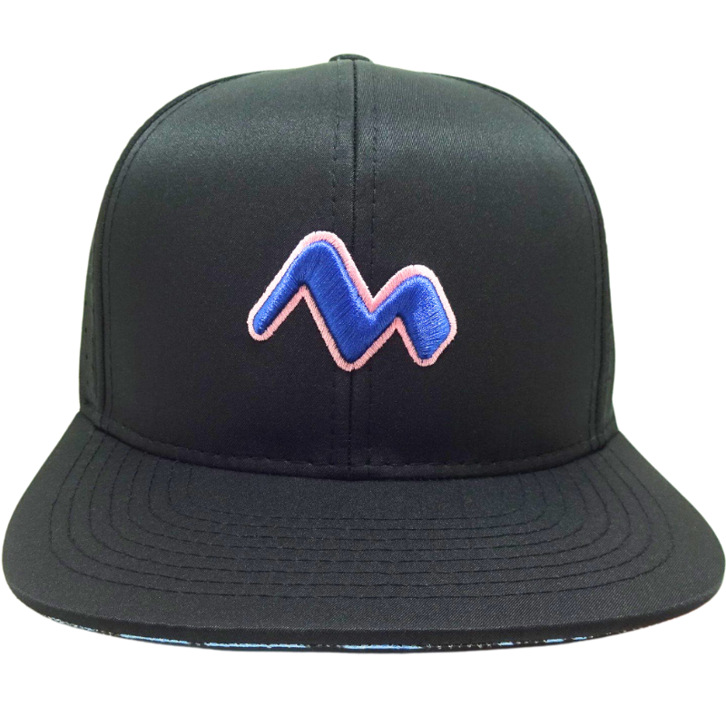 High Quality Laser Cut Snapback Hat 3D Embroidery Flat Brim Custom Design Back Curved Part Cap OEM Vietnam Manufacturer L01 2