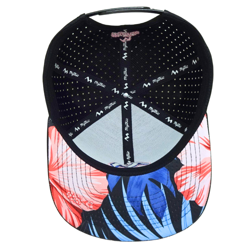 High Quality Laser Cut Snapback Hat 3D Embroidery Flat Brim Custom Design Back Curved Part Cap OEM Vietnam Manufacturer L01 3
