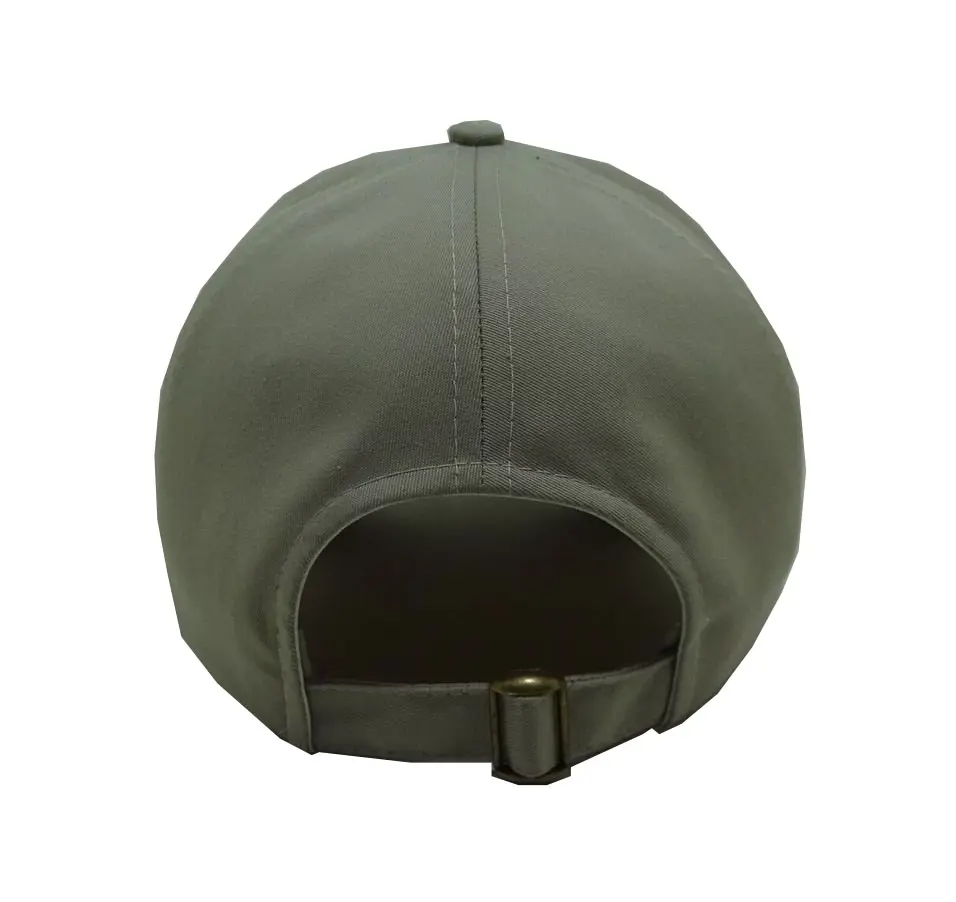 High Quality Low Profile Beige Color 6-Panel 65% Cotton and 35% Polyester Baseball Cap in Vietnam Factory 6