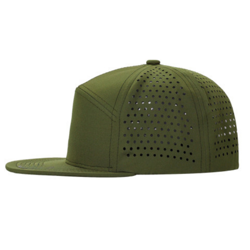 High Quality Perforated Sports Snapback Caps Vietnam Made Structured Hat Cut Holes For Men Women Outdoor Streetwear Promotion L1 3
