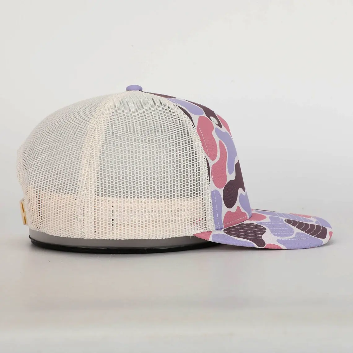 High Quality Pink Ducks Camo Customization Trucker Hat Mesh Back Plastic Buckle Adults Size Sports Cap Outdoor for All Seasons 4
