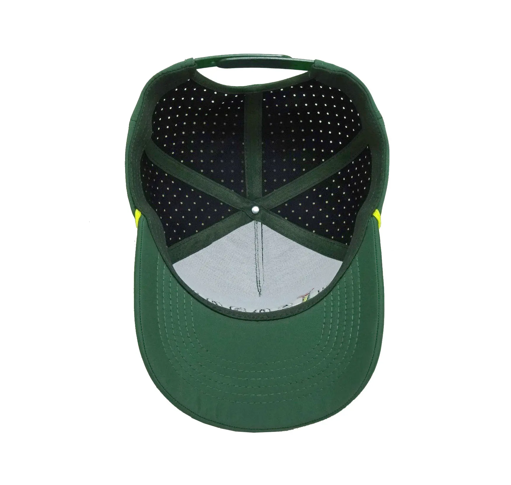 High Quality Polyester Waterproof Golf Caps for Men Laser Cut Snapback Hat Rope Texas Logo Baseball Cap Vietnam Factory 6