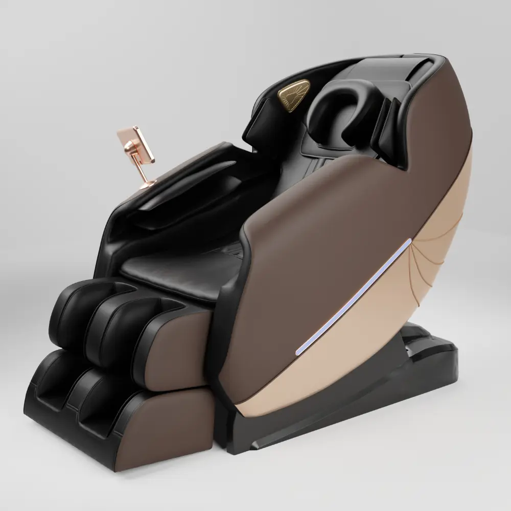 High Quality PU Leather Massage Office Chair 4D Modern Style SL Track Massage Chair Zero Gravity Full Body OEM Made In Vietnam