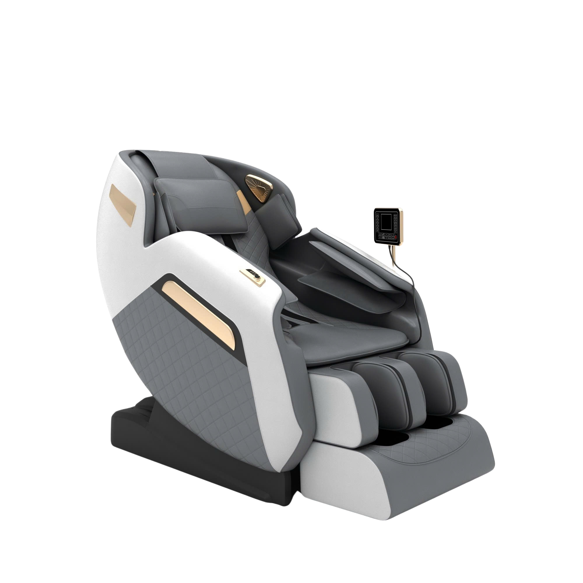 High Quality PU Leather Massage Office Chair 4D Modern Style SL Track Massage Chair Zero Gravity Full Body OEM Made In Vietnam 2