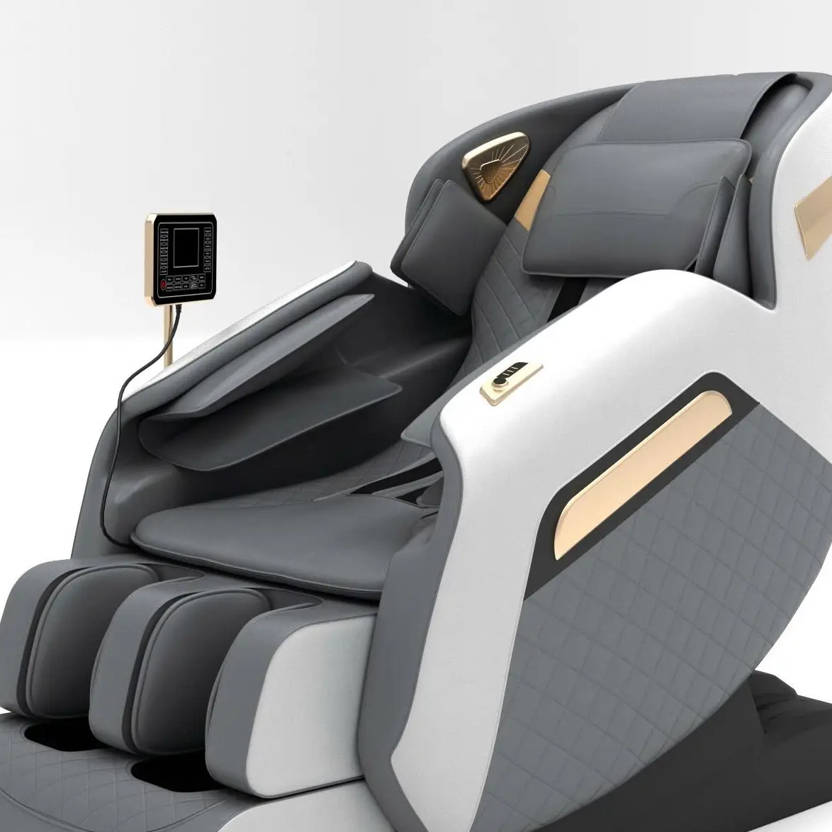 High Quality PU Leather Massage Office Chair 4D Modern Style SL Track Massage Chair Zero Gravity Full Body OEM Made In Vietnam 3