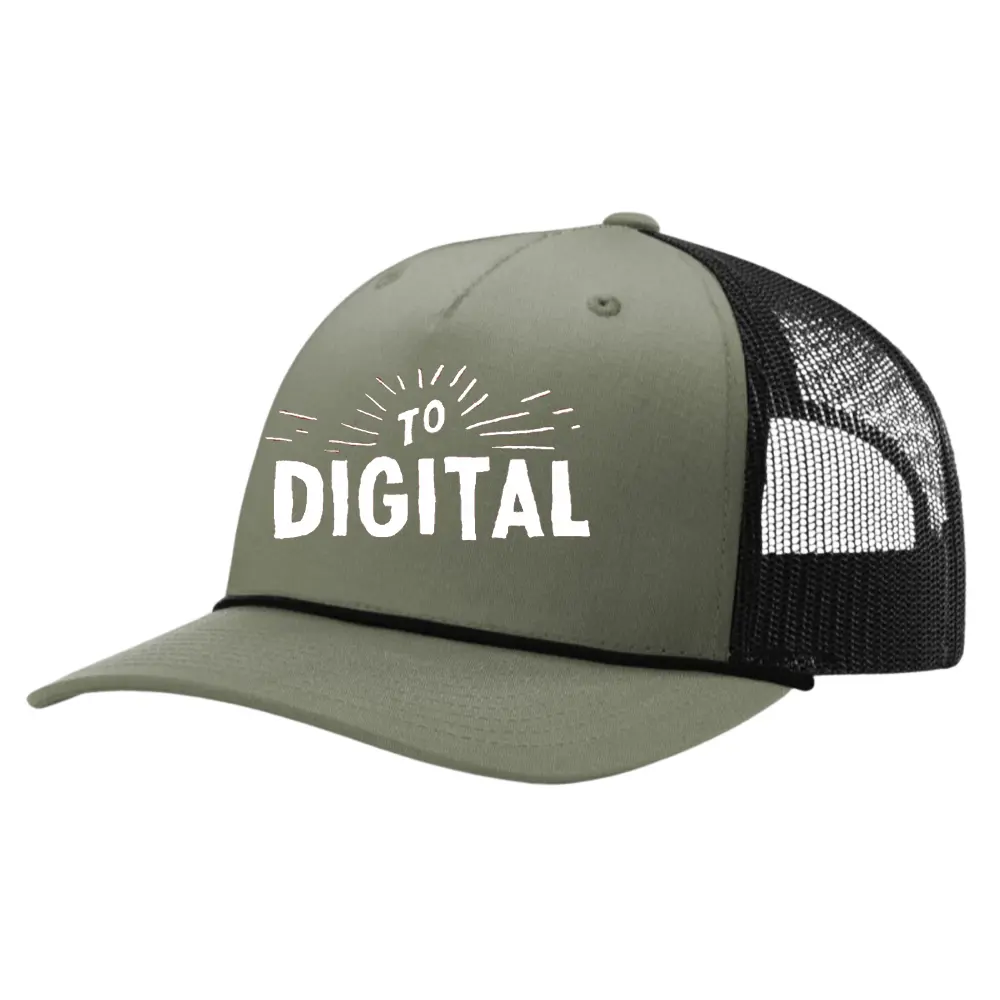 High Quality R 112 FP Trucker Hat 5 Panel Gorras Rope Hat Custom Digital Printed Logo Single Row Snapback Injae Vina Wholesale 5