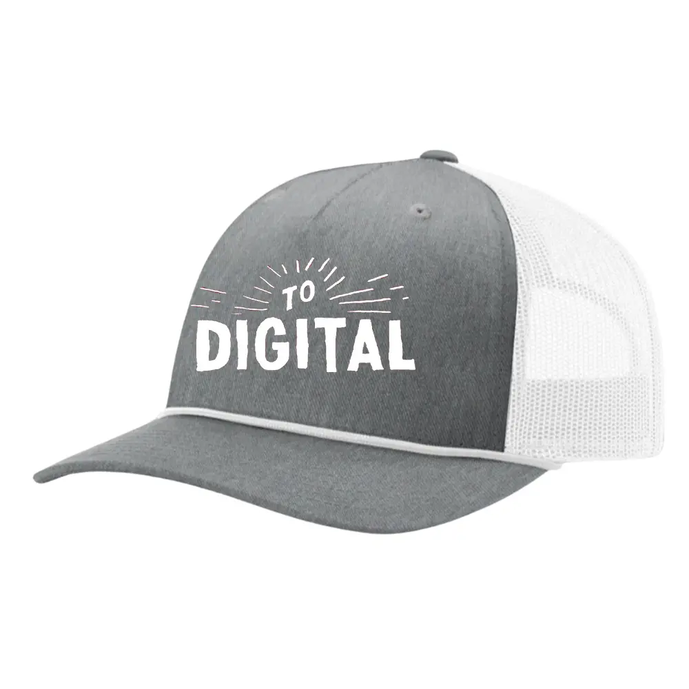 High Quality R 112 FP Trucker Hat 5 Panel Gorras Rope Hat Custom Digital Printed Logo Single Row Snapback Injae Vina Wholesale 6
