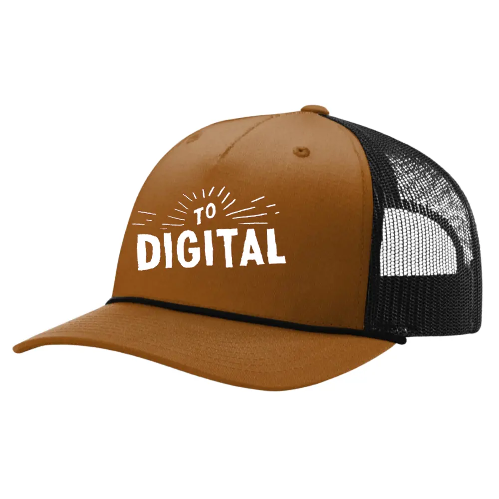 High Quality R 112 FP Trucker Hat 5 Panel Gorras Rope Hat Custom Digital Printed Logo Single Row Snapback Injae Vina Wholesale 2