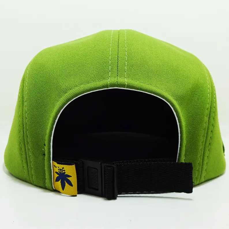 High Quality Rubber Patch Logo 5 Panel Camp Caps Sports Running Vietnam Made Snapback Hats Gorras For Men Women Promotion L01 5