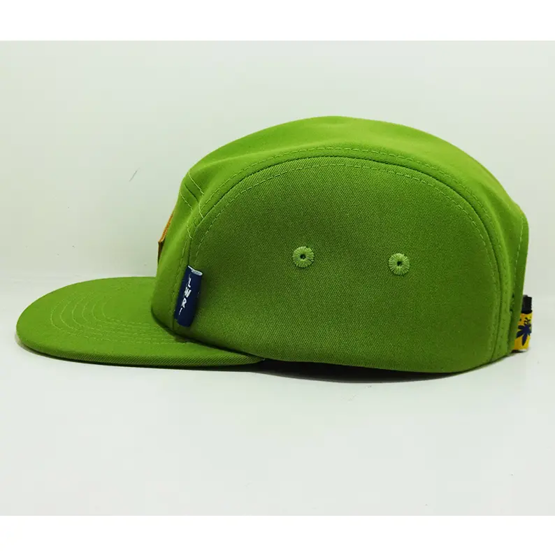High Quality Rubber Patch Logo 5 Panel Camp Caps Sports Running Vietnam Made Snapback Hats Gorras For Men Women Promotion L01 3
