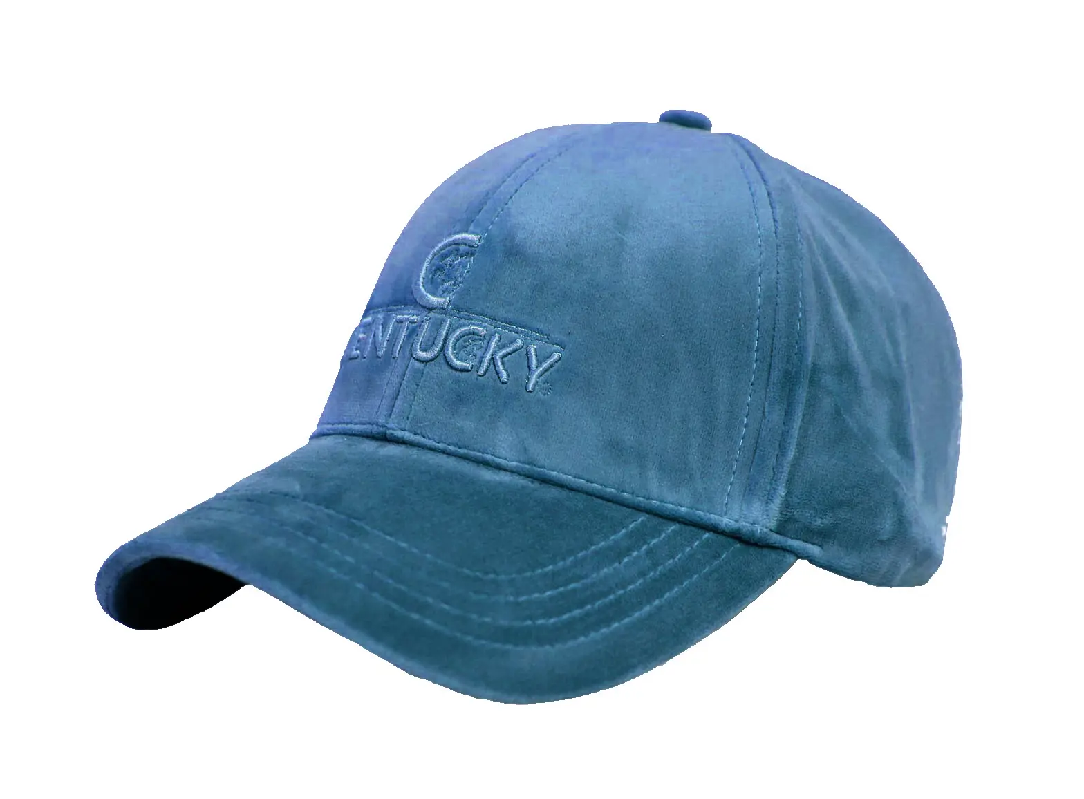 High Quality Sports Caps Dad Hats Wholesale Products Baseball Cap Custom Logo Velvet Fabric 6-Panel Curved Brim Baseball Cap 5