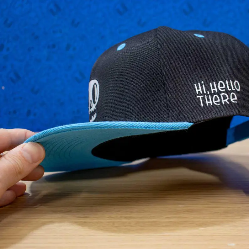 High Quality Streetwear Embroidered  Snapback Hats with Custom Logo High Profile 6 Panel Adjustable Cap Vietnam OEM Factory 6