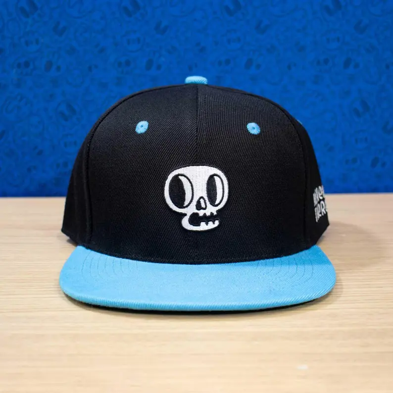 High Quality Streetwear Embroidered  Snapback Hats with Custom Logo High Profile 6 Panel Adjustable Cap Vietnam OEM Factory