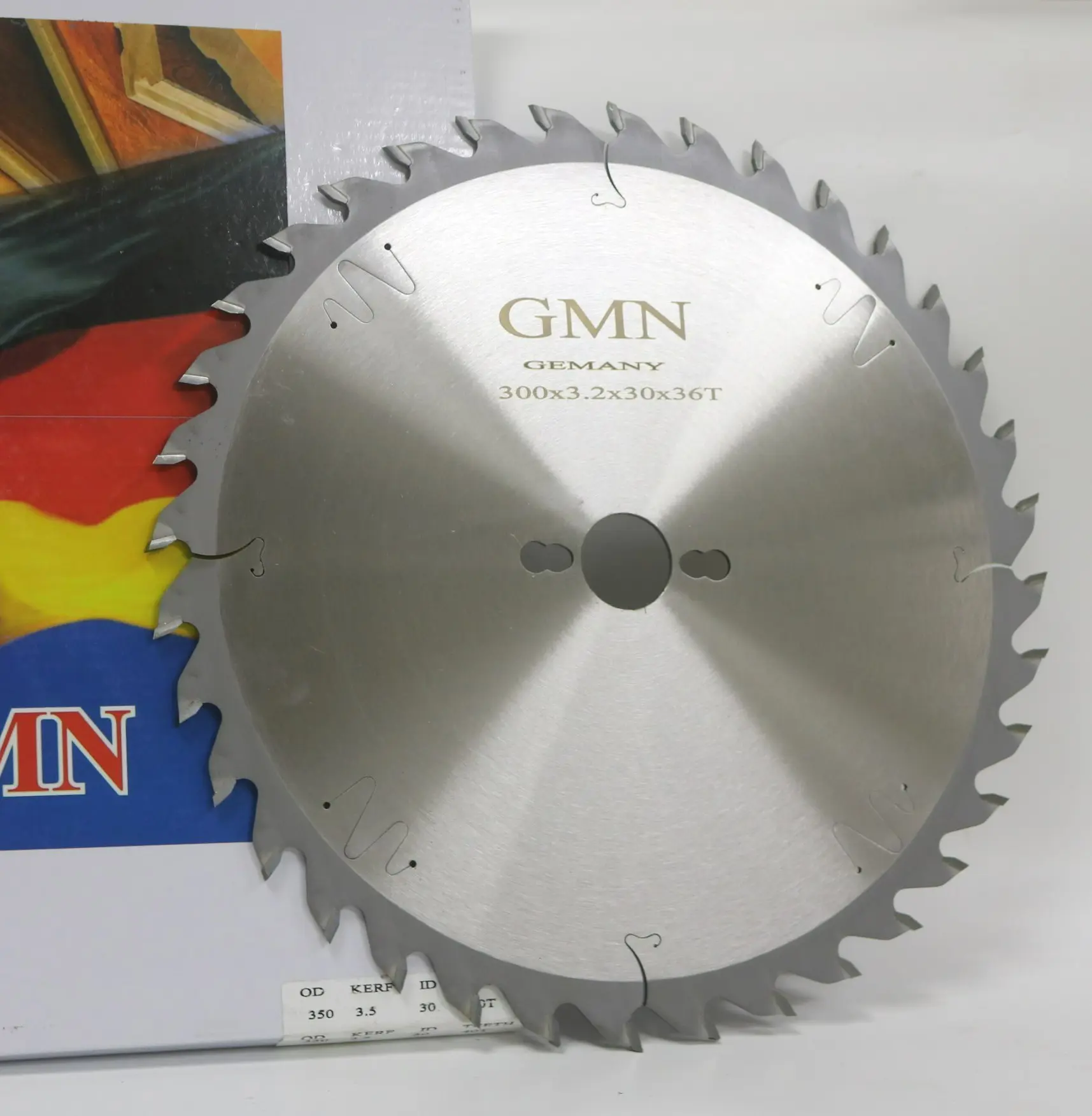 High Speed Cutting Circular Saw Blade 350mm TCT Circular Saw Blade for Natural Wood Cutting Custom OEM ODM 5