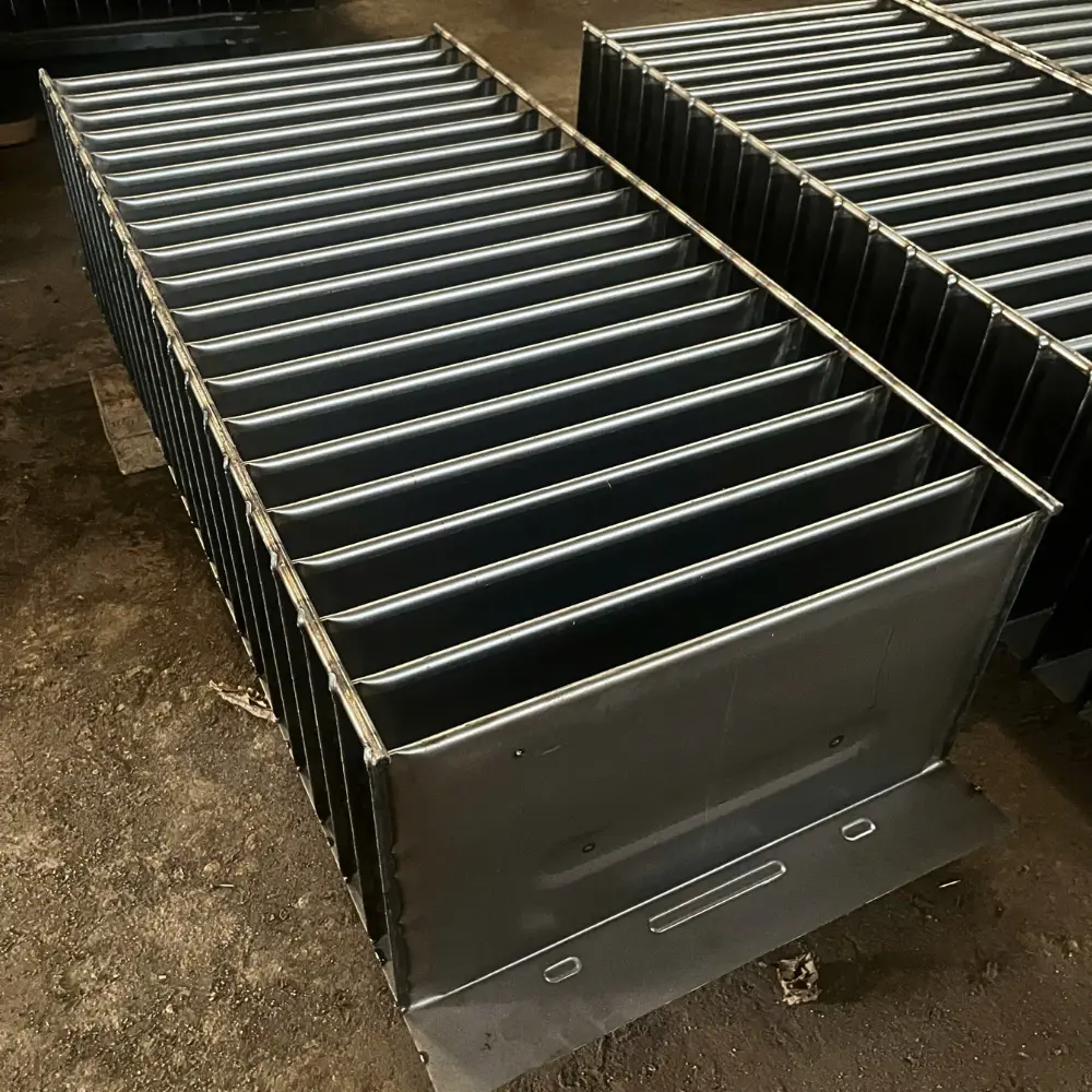 High Voltage Industrial Control Steel Corrugated Fin Of Transformer Step Up Transformer Tanks OEM ODM Made In Vietnam 4
