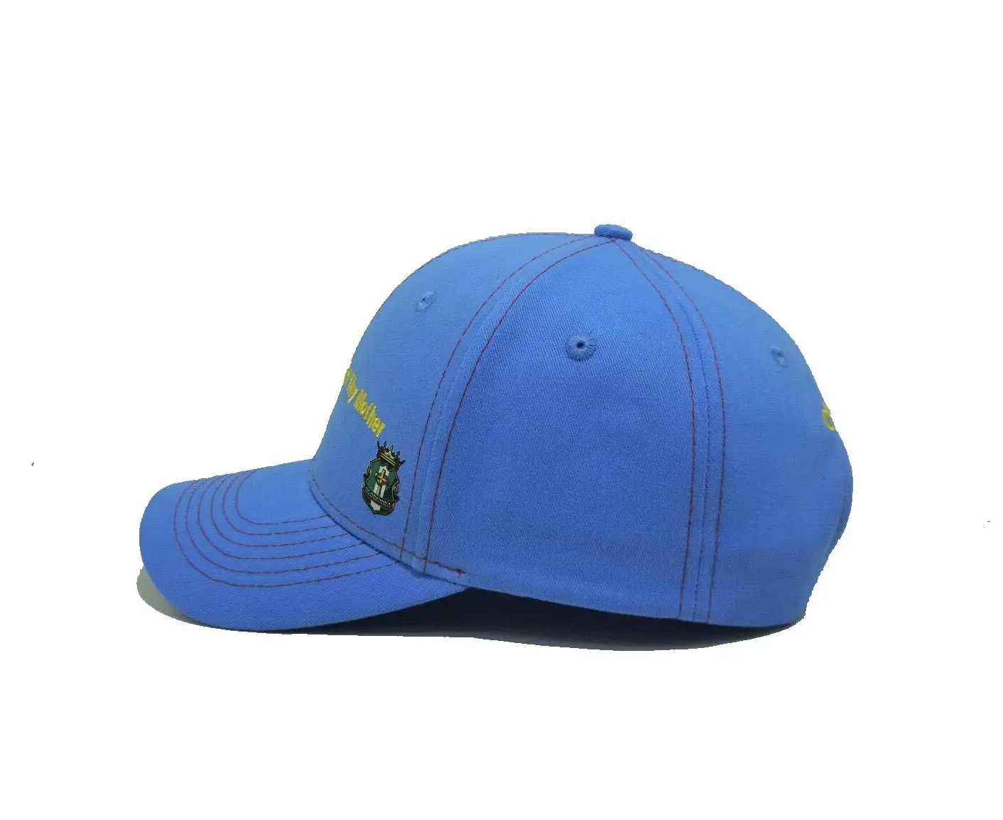 Hip Hop High Quality Custom 2D Embroidery High Quality Blue Color Medium Profile Baseball Cap for Unisex in Vietnam Factory 3