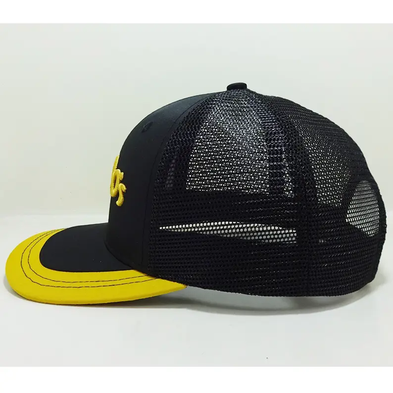 Hip Hop Style Trucker Hat Breathable Mesh Back With 3D Embroidered Logo Adjustable Fit Snapback Caps Casual Brand Promotion L01 4