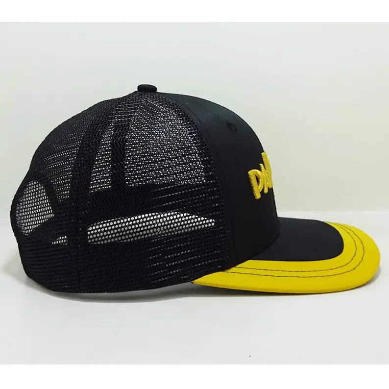 Hip Hop Style Trucker Hat Breathable Mesh Back With 3D Embroidered Logo Adjustable Fit Snapback Caps Casual Brand Promotion L01 5