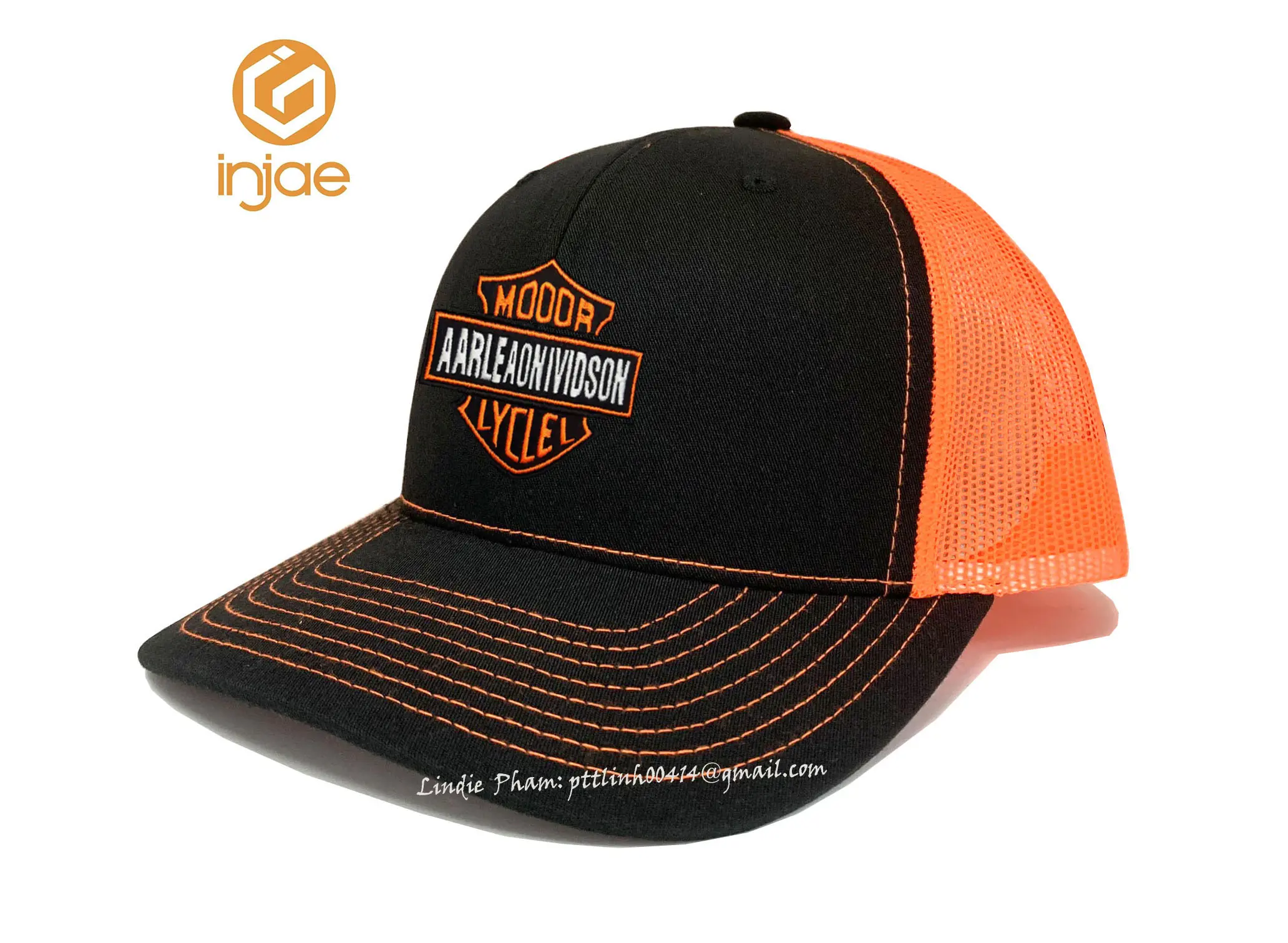 HipHop New Design High Quality Trucker Hat Custom Logo Wholesale Promotional Sports Cap Outdoor for Unisex 2