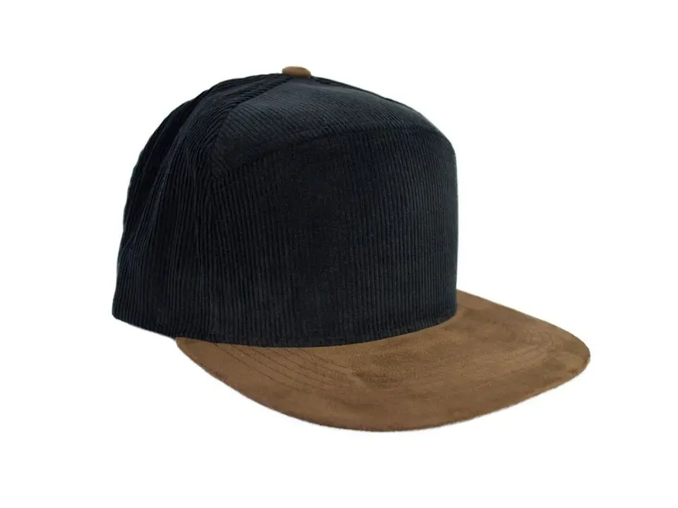 Hiphop Outdoor Sports Men Custom Corduroy Snapback Caps Wholesale Flat Cap Blank Plain Adjustable Size Classic Snapback Caps 6