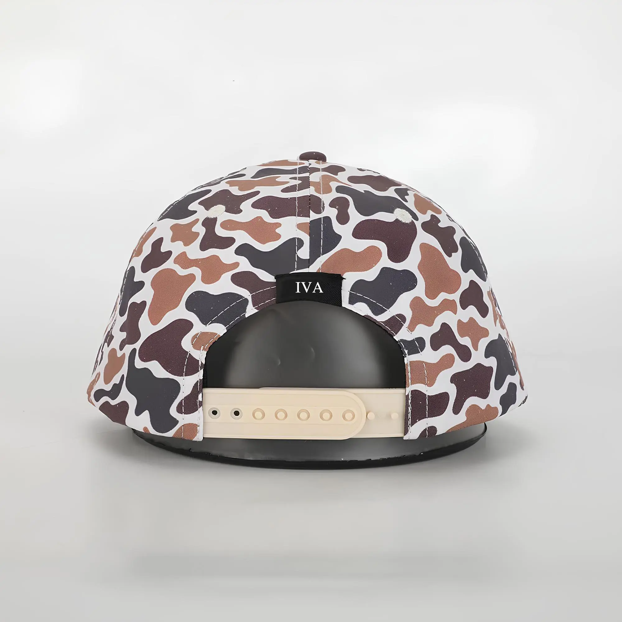 Hiphop Unisex 5 Panel Snapback Cap with Rope High Quality Customization Digital Printed Flat Brim Gorras Snapback Cap 4