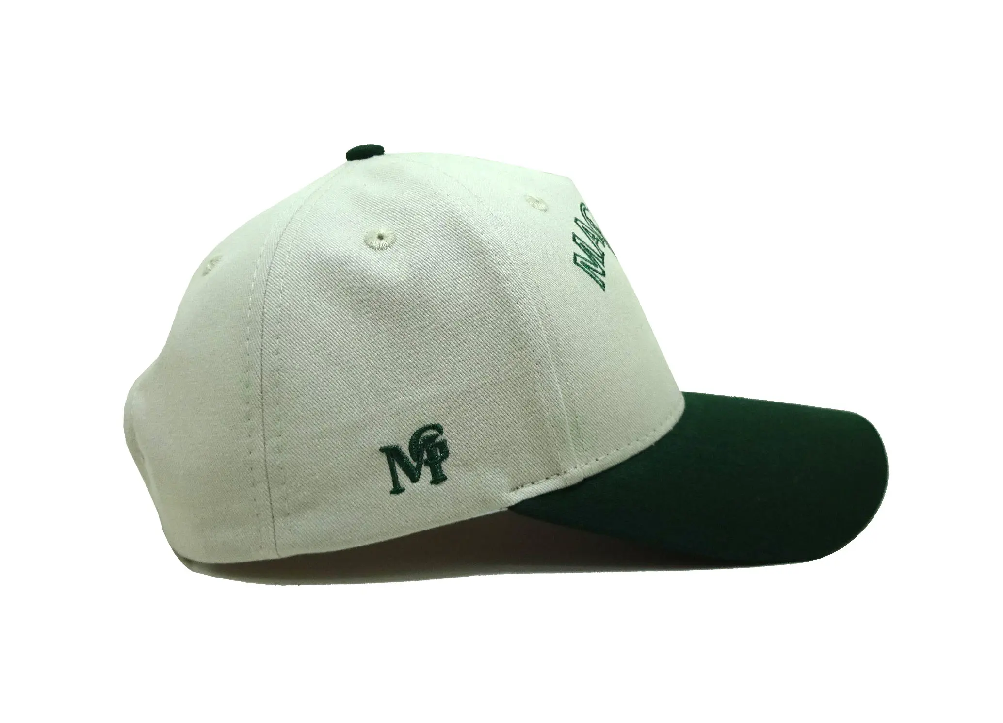 Hot Sale Custom 5 Panel Embroidery Logo Baseball Cap Two Tone Curved Brim High Quality Sports Cap for All Seasons 4