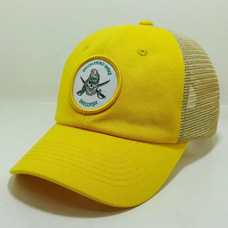 Hot Sale Trucker Hats Vietnam Made Caps Breathable Mesh Back Gorras Custom Woven Patch Logo For Men Women Casual Outdoor L01 3