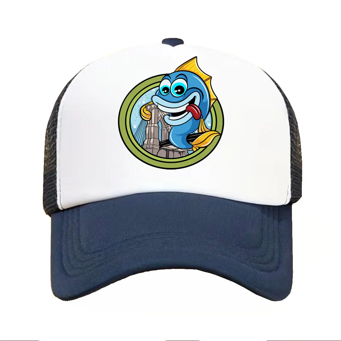 Hot Sale Wholesale Foam Trucker Hat with High Quality Custom Logo 5-Panel Curved Brim Various Color Medium Profile Trucker Hat 1