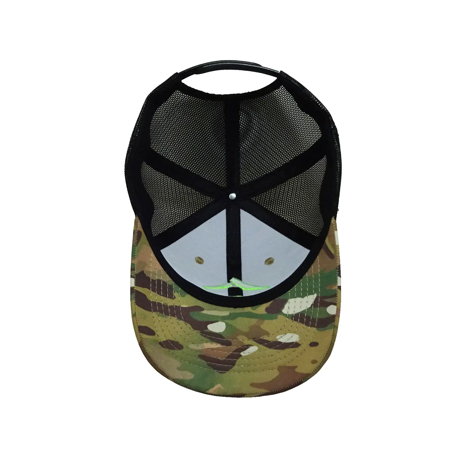 Hunting Camouflage High Quality Trucker Hat with Custom Logo Promotional Running Sports Cap for Men in Vietnam Factory 5