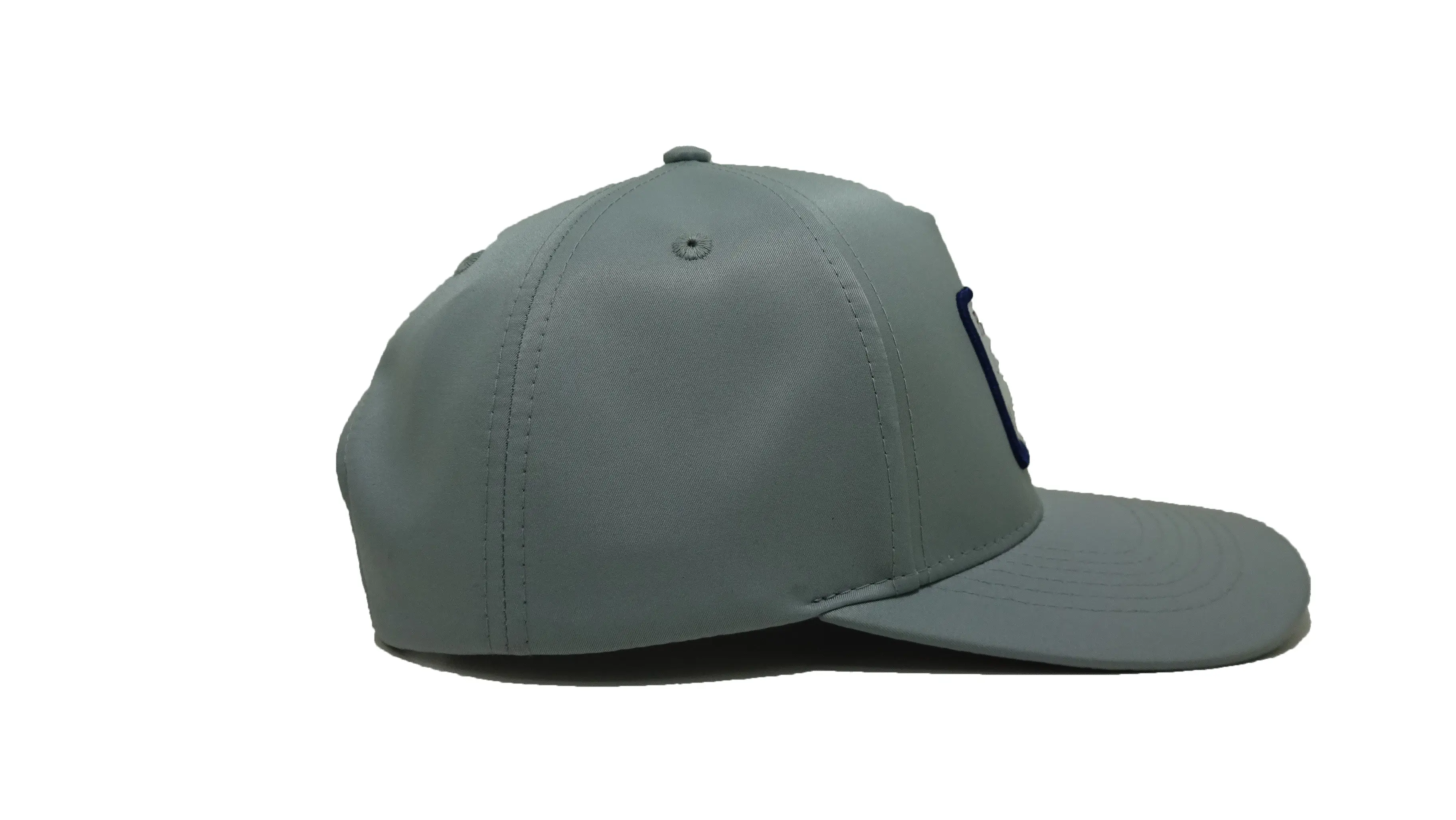 INJAE VINA 5 Panel Snapback Cap Street Style Sporty Embroidery Grey Color OEM Vietnam Factory 4