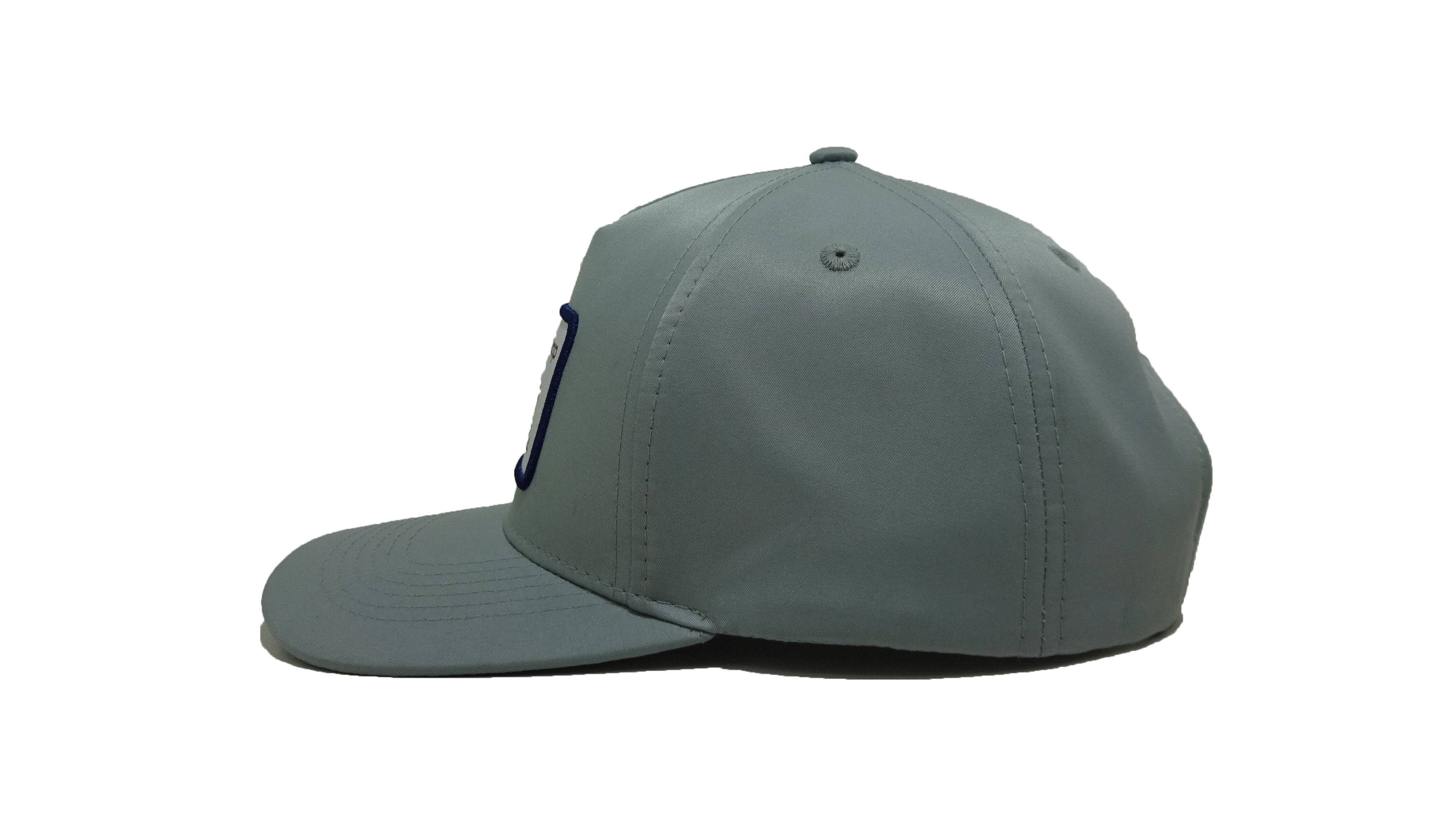INJAE VINA 5 Panel Snapback Cap Street Style Sporty Embroidery Grey Color OEM Vietnam Factory 3