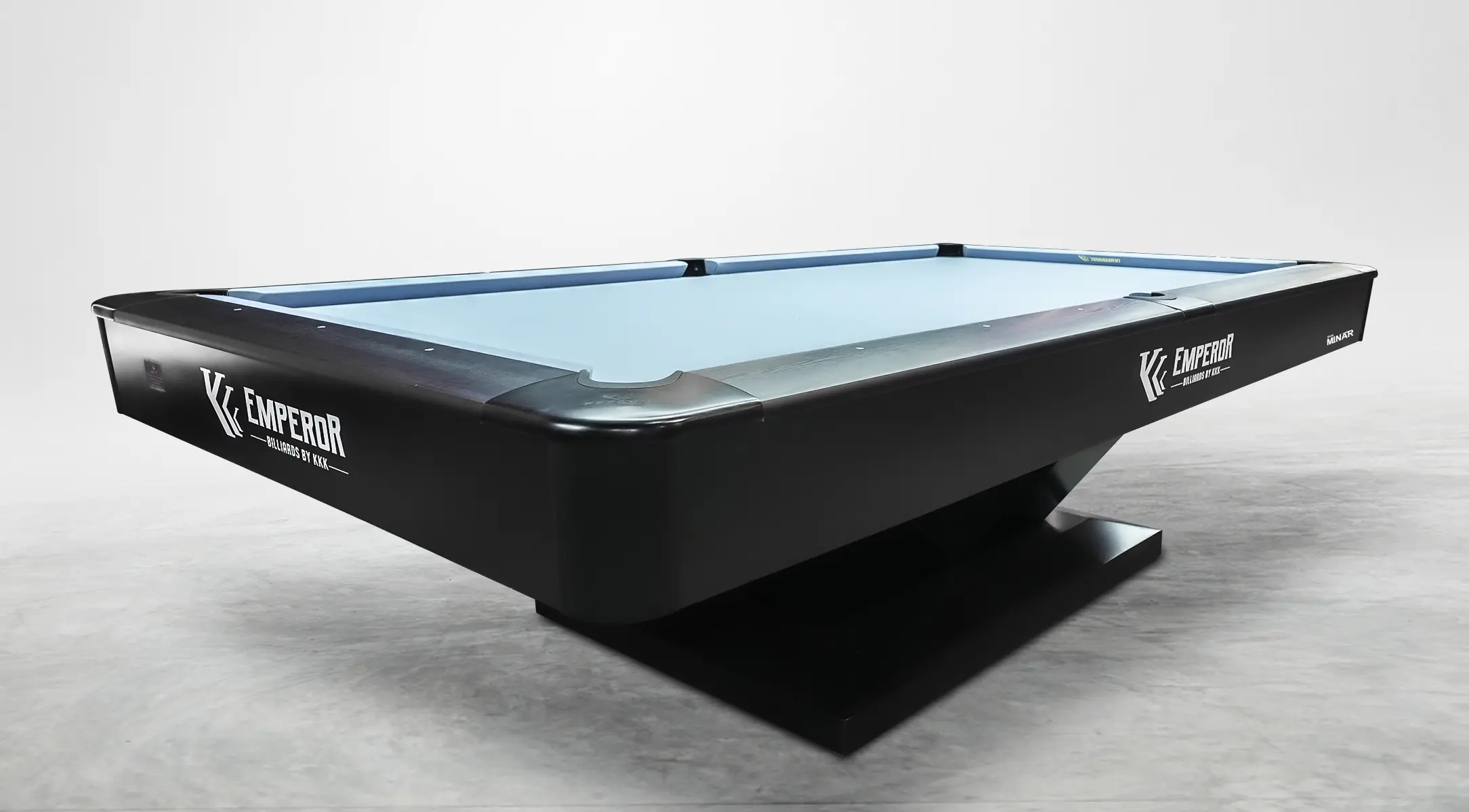 KKKing Billiards 9ft Tournament Pool Table with Modern Design for Clubs and Game Centers 9 Ball Slate Pool Table 4