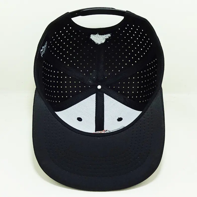 Lady Golfer Logo Embroidered Snapback Caps Made In Vietnam Laser Cut Holes Gorras Flat Brim Hip Hop Casual Style Unisex Cap L01 6