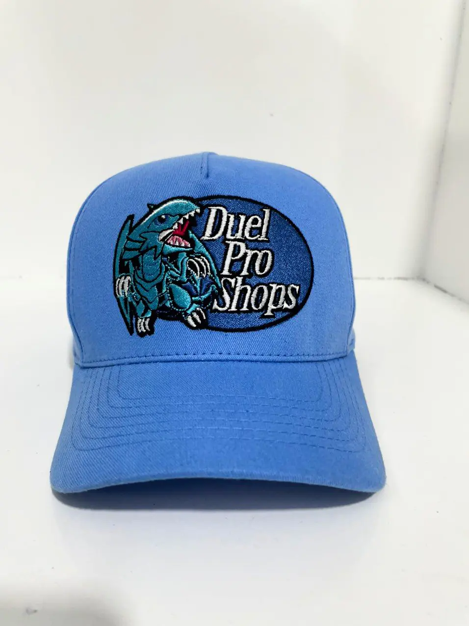 Large Embroidery Logo Custom Baseball Caps Blue Color Adult Size Promotional Brand Men Sport Caps 4