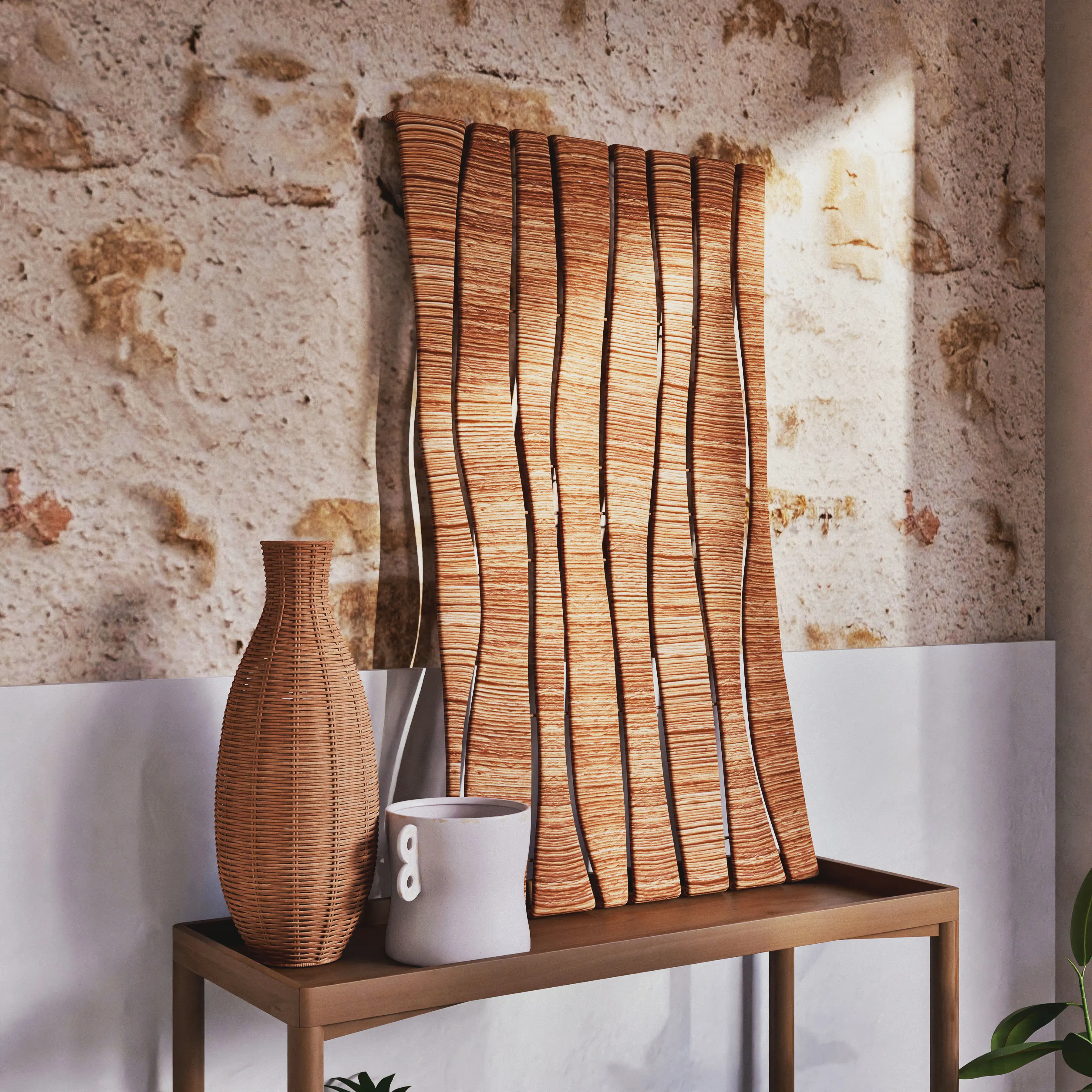 Large vase decorated in natural color Made in Vietnam Ecofriendly material for Home Decor and tableware decoration Wholesale 2