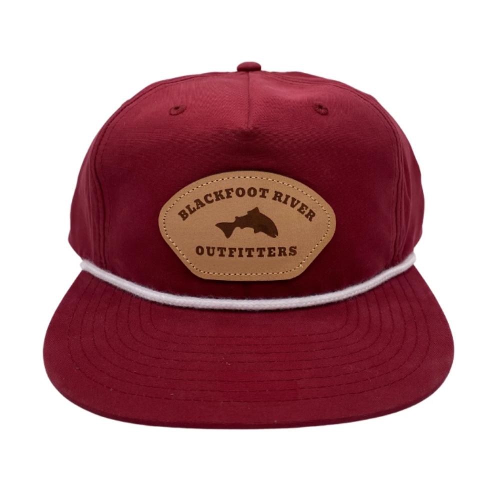 Leather Logo Patch R 256 Rope Hats Flat Brim Soft Structured Adjustable Single Row Snapback Closure Burgundy White For Shopping 5