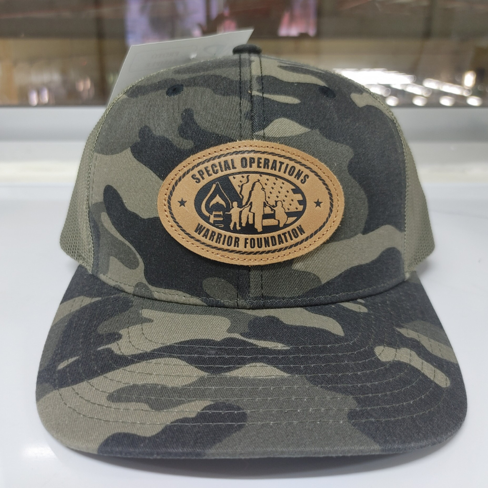 Leather Patch Hats Trucker 6 Panel R 112/Y 6606 Custom Mesh Caps Unisex Adults Slightly Curved Brim Hunting Fishing Vietnam OEM 3
