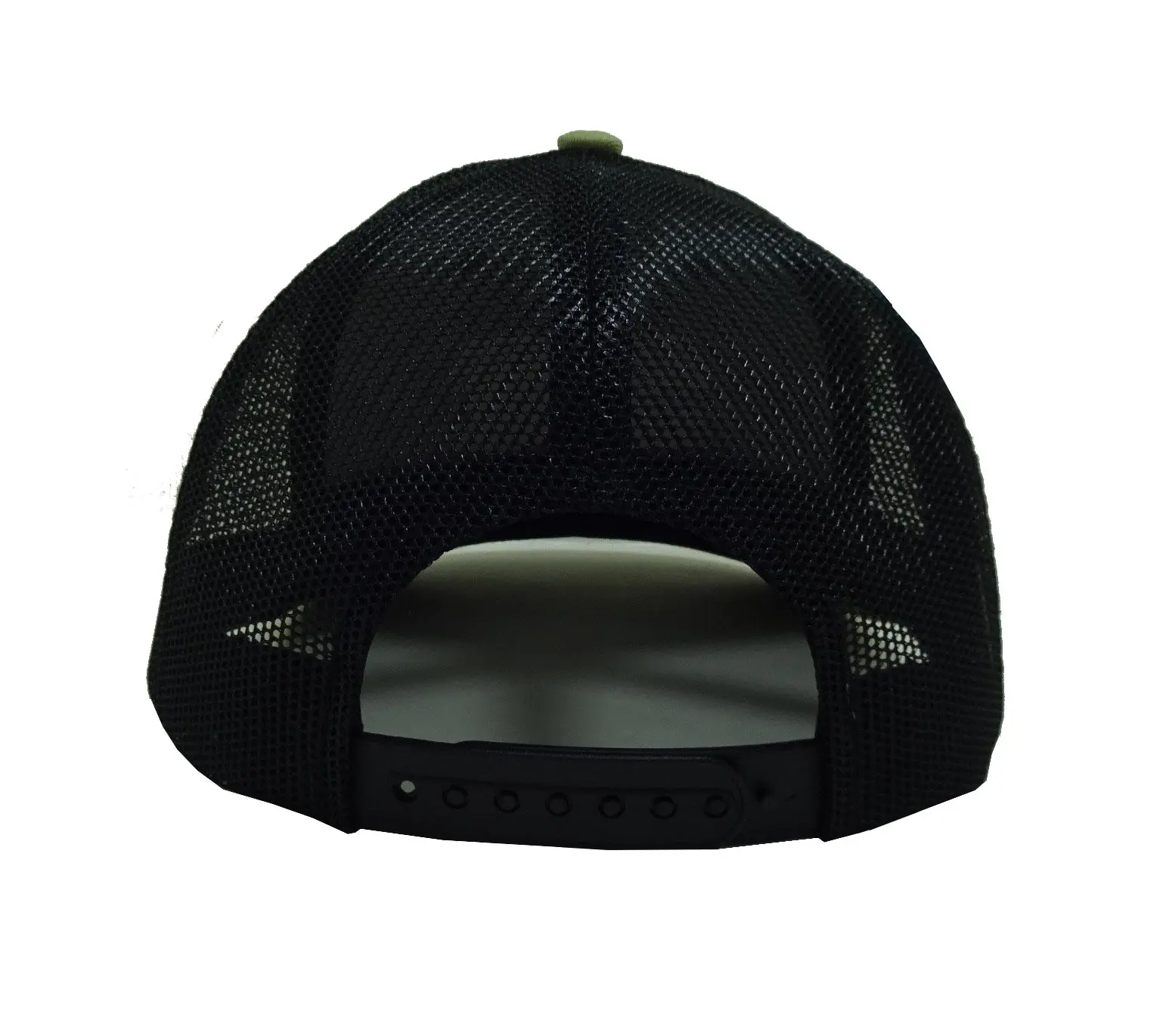 Leather Patch Logo 6-Panel Curved Brim Unisex High Quality Green Color Medium Profile Cotton and Mesh Fabric Trucker Hat 5