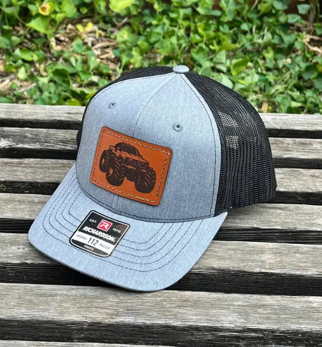 Leather Patch Logo Richardson 112 Trucker Hats Custom Snapback Caps Sublimated Patch Vietnam Promotional Hat 3