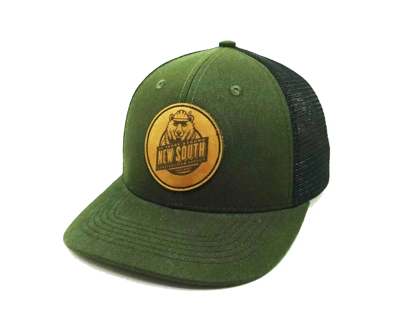 Leather Patch Logo Trucker Hats Custom Sublimated Logos Snapback Promotional Hat Sport Dad Cap Free Sample 2