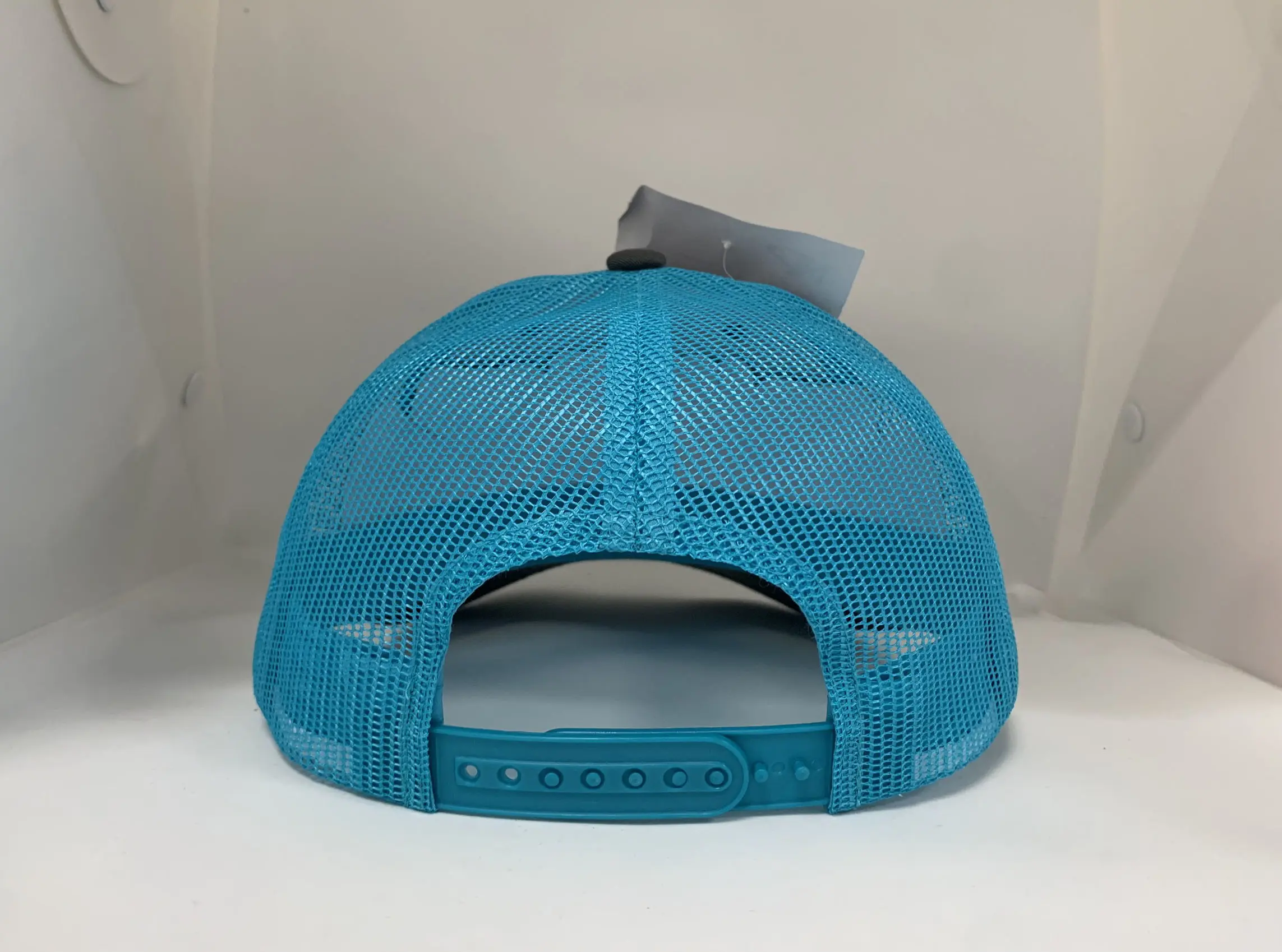 Light Blue/Charcoal Custom Logo Trucker Hats Snapback Caps Custom Patch Vietnam Promotional Hat Cap for Man 4