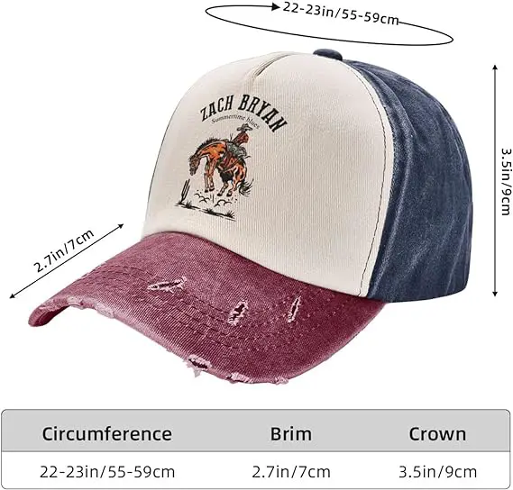 Logo Baseball Cap Curved Brim Structured Dad Hat Washed 6 Panel Cotton Curved Brim Baseball Cap Hat Whit Women 5